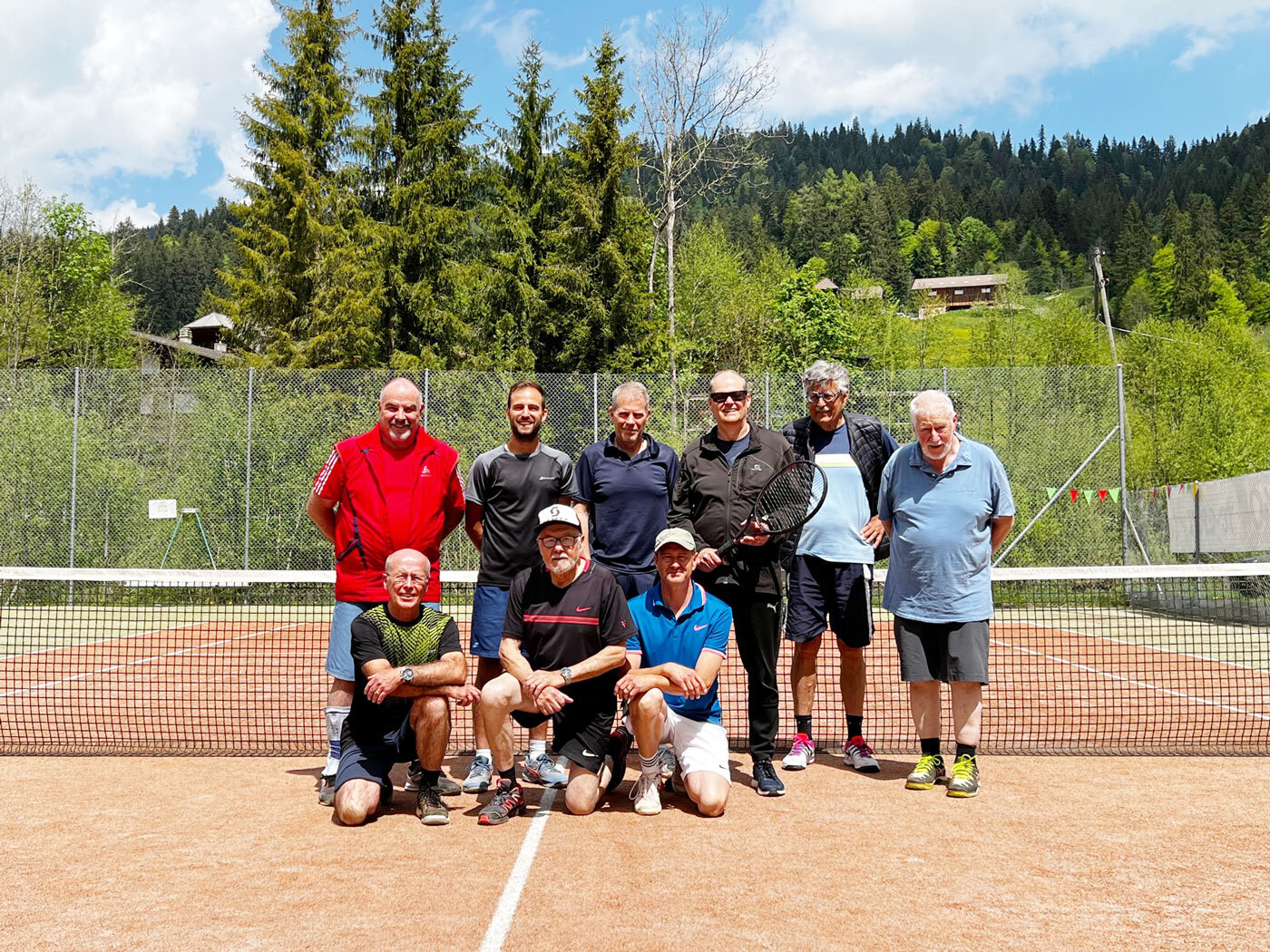 Senioren des TC Steffisburg im Eriz